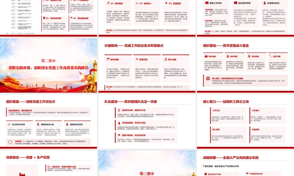 党课PPT：坚持用党的创新理论引领引领国企党建工作高质量发展.pptx