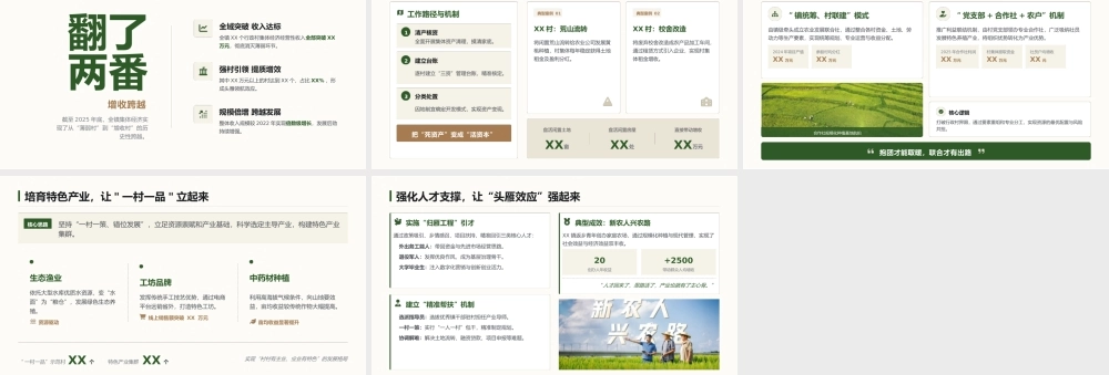 PPT：乡村产业发展与村集体经济壮大交流发言.pptx