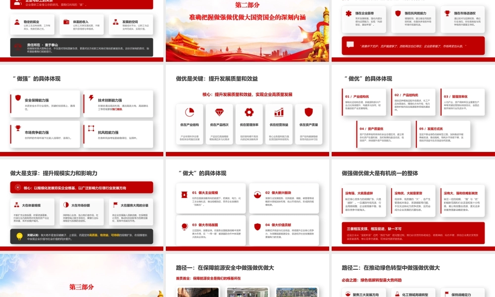 “七一”党课PPT：牢记国之大者，扛起使命担当，奋力谱写国有企业高质量发展新篇章.pptx