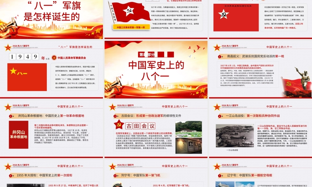 建军99周年八一建军节课件PPT：铁血铸军魂.pptx