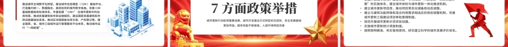 红色党政风城市更新十五五规划.pptx