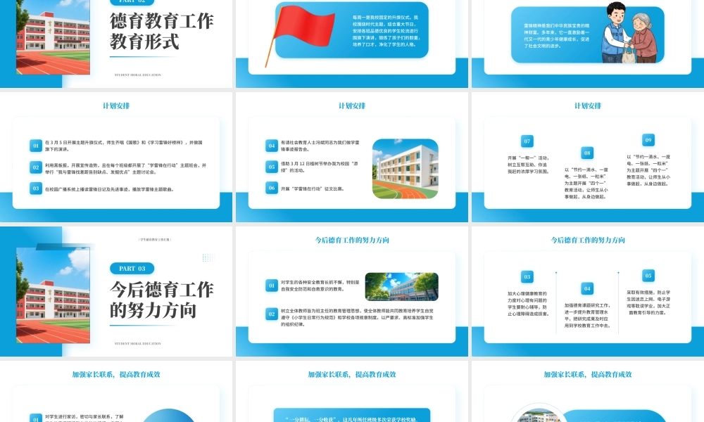 学生德育教育工作汇报.pptx