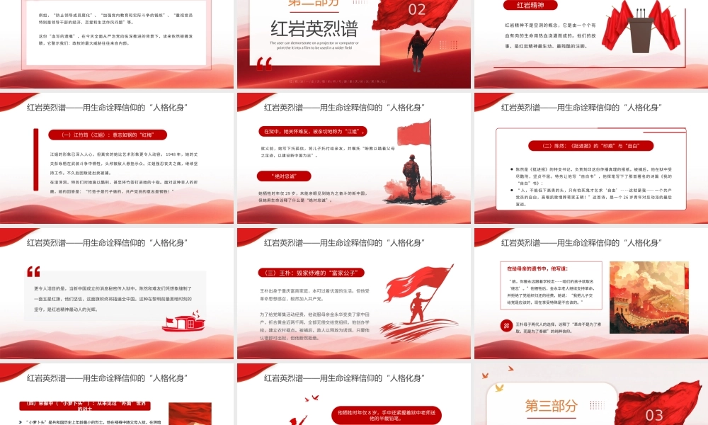 红色学习红岩精神传承红岩精神.pptx