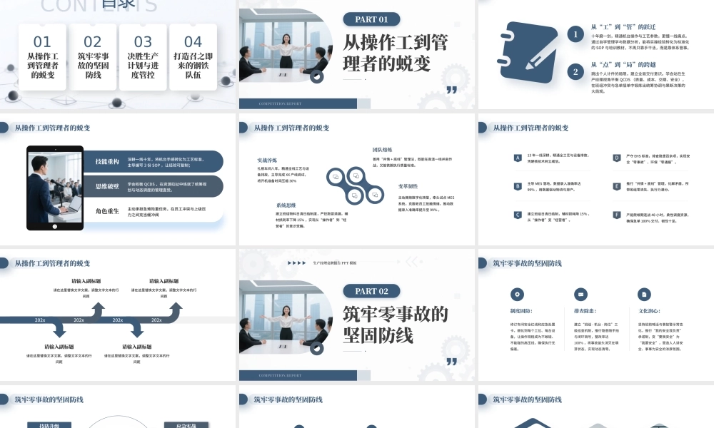 蓝色商务风后备生产经理竞聘.pptx
