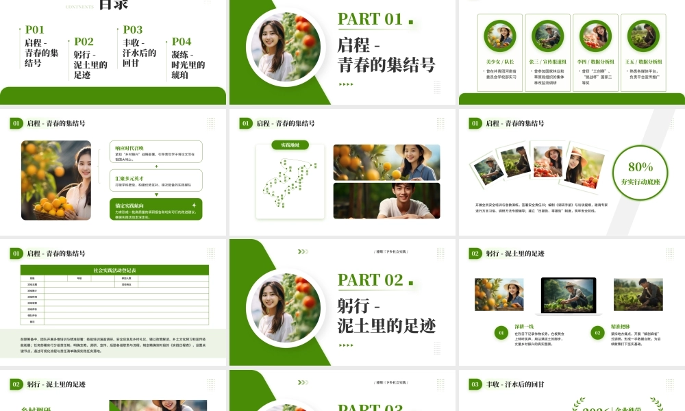 2026年暑期三下乡社会实践.pptx