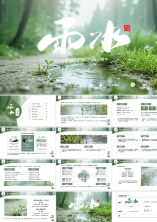 雨水——传统节气之雨水 .pptx