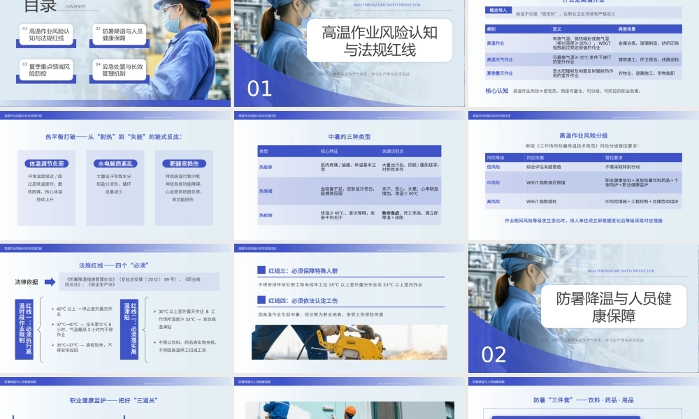 蓝色简约高温安全生产.pptx