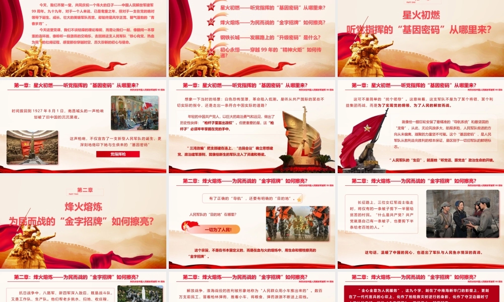 PPT：铁心向党，热血为民.pptx