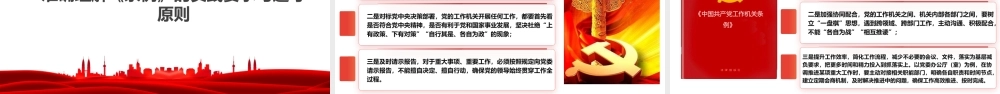 党课PPT：深学笃行《中国共产党工作机关条例》，以高质量党建引领高质量发展.pptx