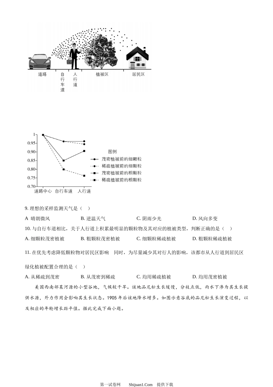 2024年高考地理试卷（湖南）.docx_第3页
