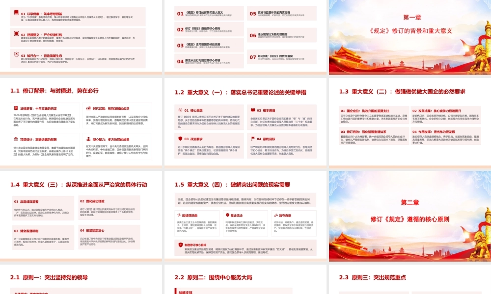 党课PPT：学习廉洁从业规定，永葆清廉本色，护航国有企业高质量发展.pptx