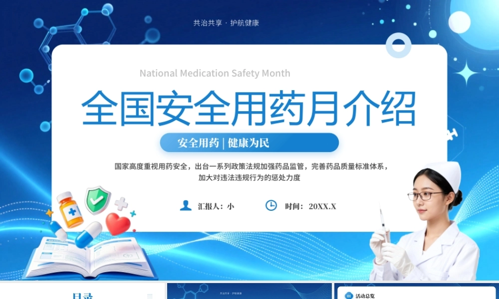 2026年全国安全用药月介绍.pptx
