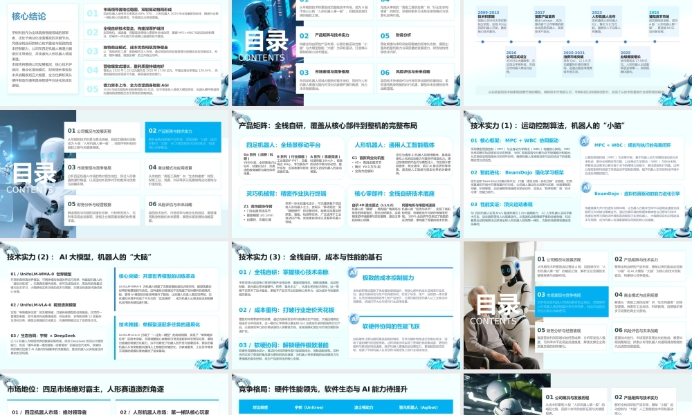 宇树机器人（Unitree）深度分析报告 .pptx