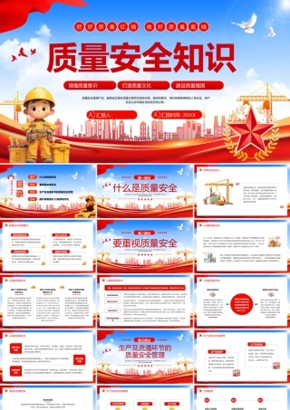 红色党建风质量安全知识.pptx
