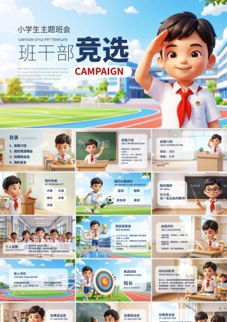 小学生班干部竞选自我推荐 .pptx