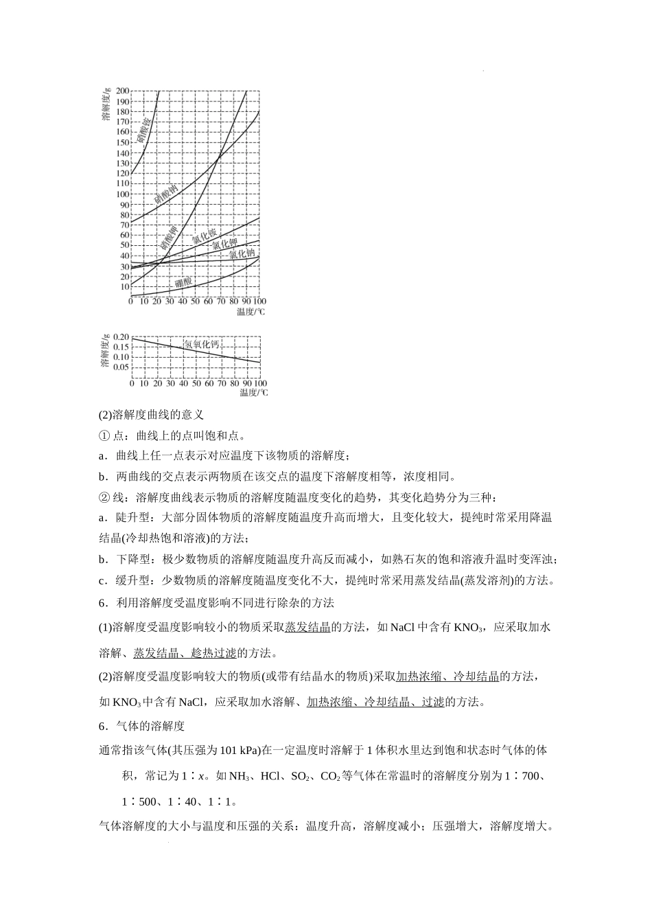 第二节 一定物质的量浓度的溶液及其配制（考点考法剖析）（原卷版） 高考化学一轮针对性复习方案（全国通用）.docx_第3页