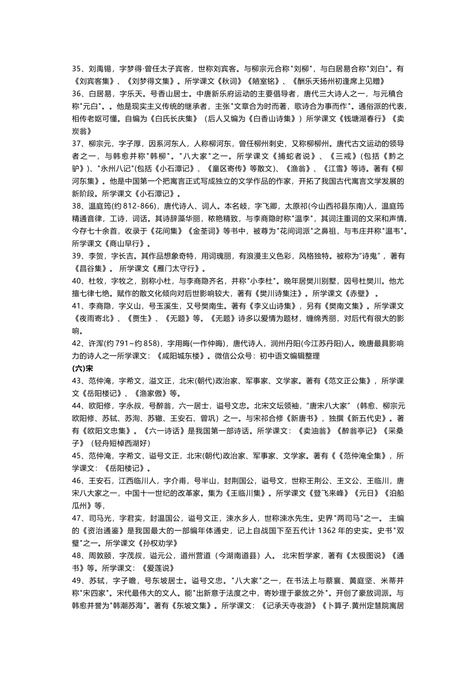 初中语文考试228条文学常识总结.docx_第3页