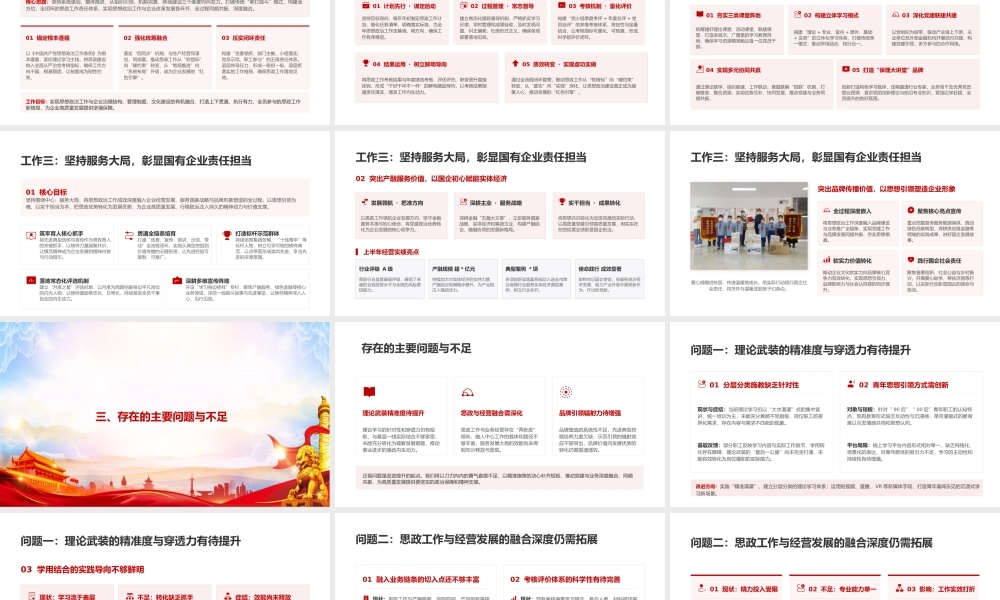 PPT：国有企业党委2026年上半年思想政治工作报告.pptx