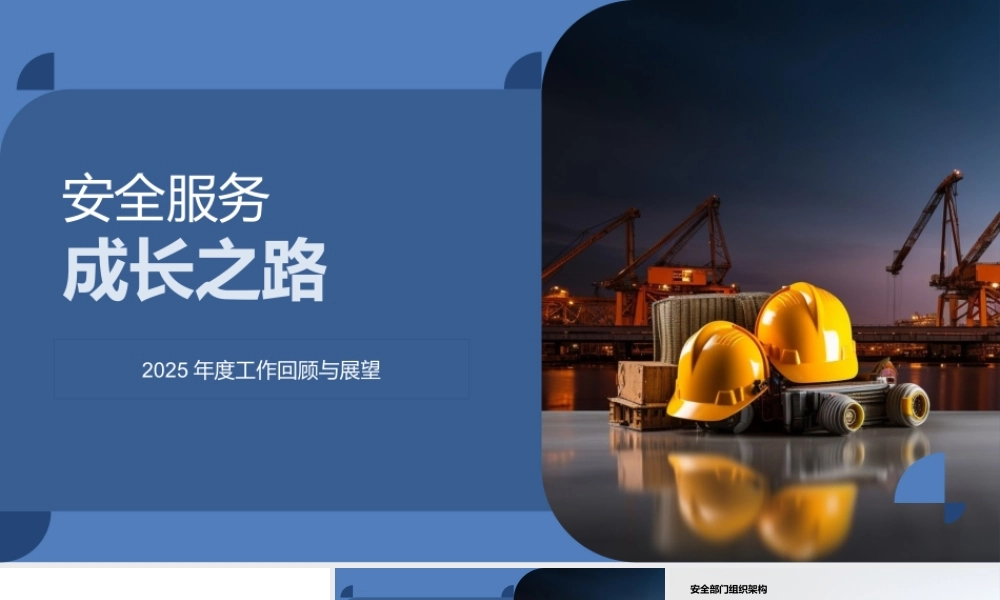 安全服务部门工作计划执行与成效.pptx