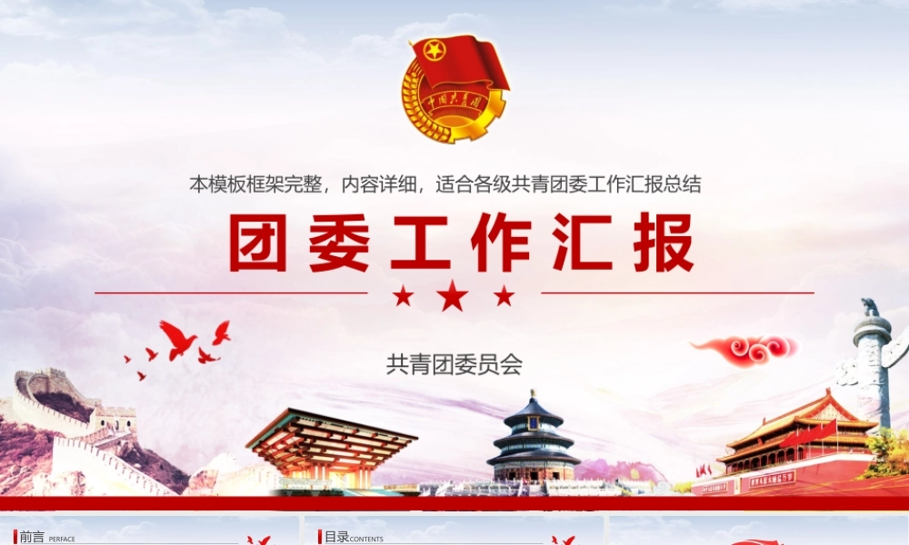 党政各级团委爱国工作汇报.pptx