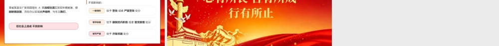 红色党政风以案说纪违反六大纪律典型案例 .pptx