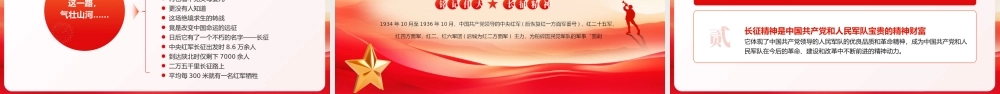 红色党建纪念中国红军长征胜利90周年.pptx