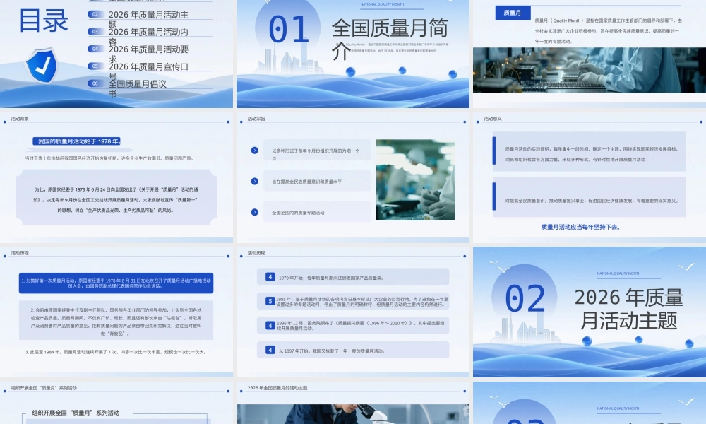 2026全国质量月活动主题宣传.pptx