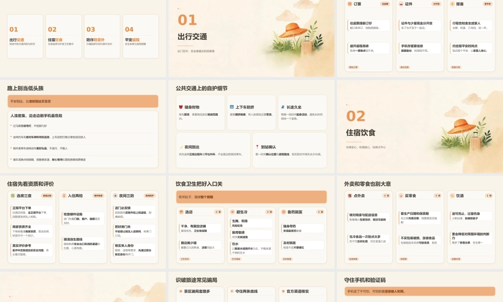 PPT：国庆出游，安全第一.pptx