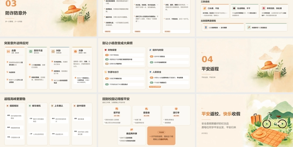 PPT：国庆出游，安全第一.pptx