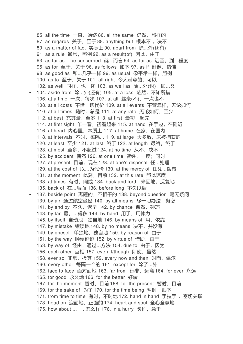 初中英语基础词组340条.docx_第2页