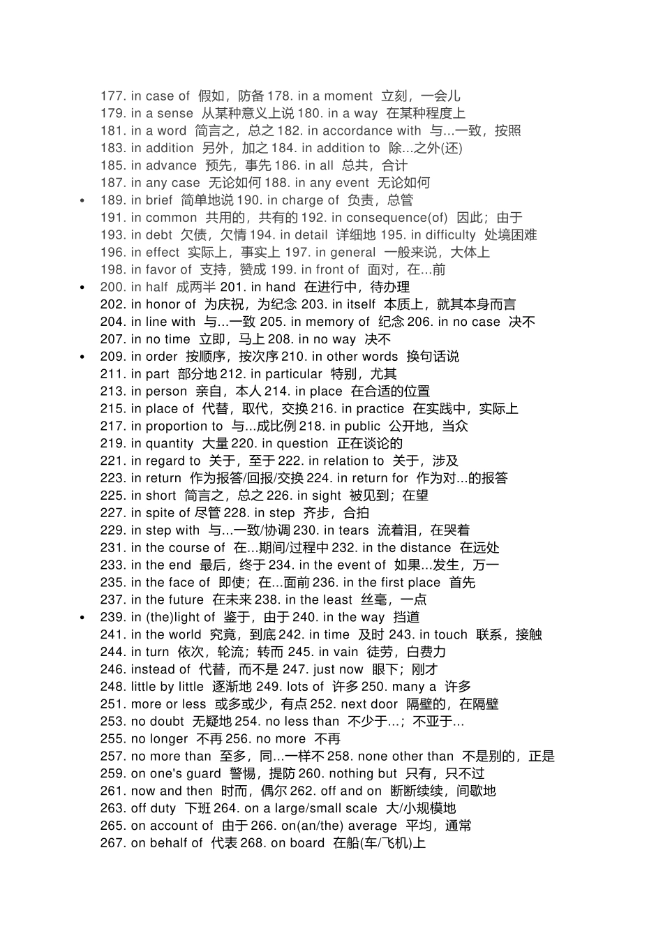初中英语基础词组340条.docx_第3页