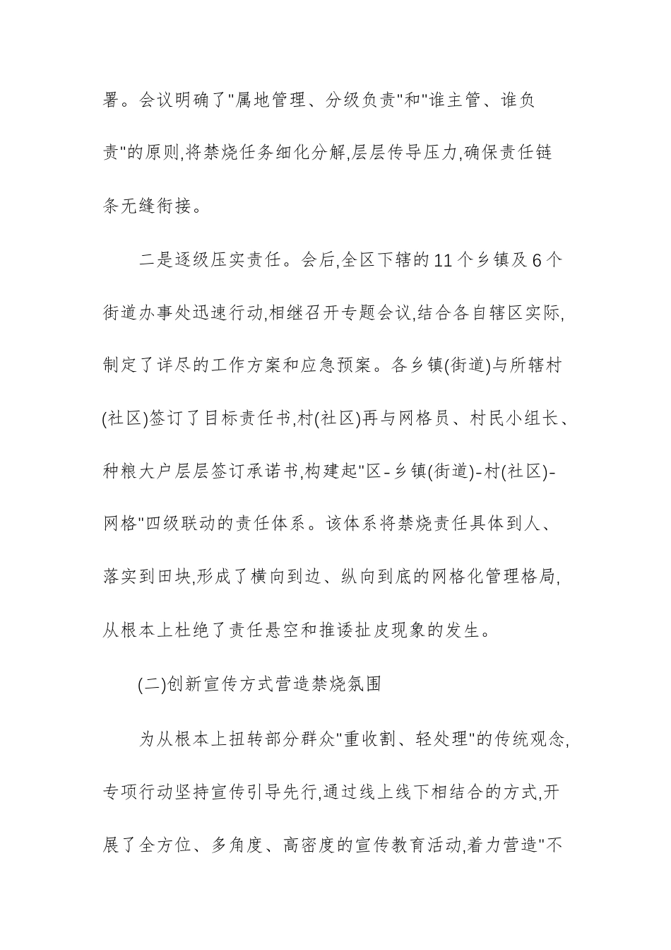 2025年度秸秆禁烧专项工作的总结报告文稿.docx_第3页