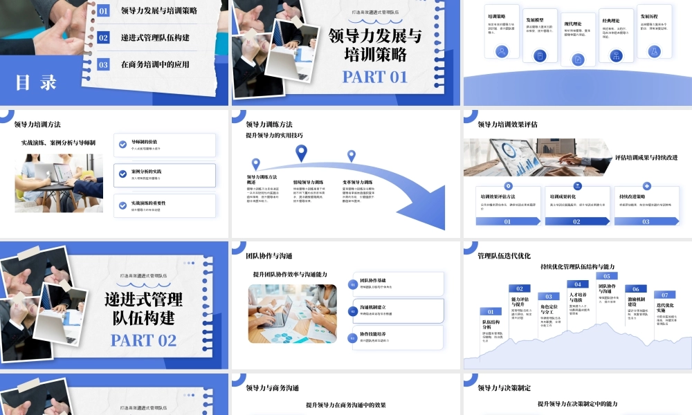 蓝紫色领导梯队建设.pptx