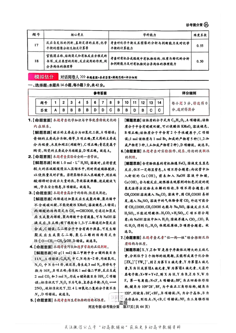 【化学DA（河北专版）】王后雄2025高考押题预测卷.pdf_第2页