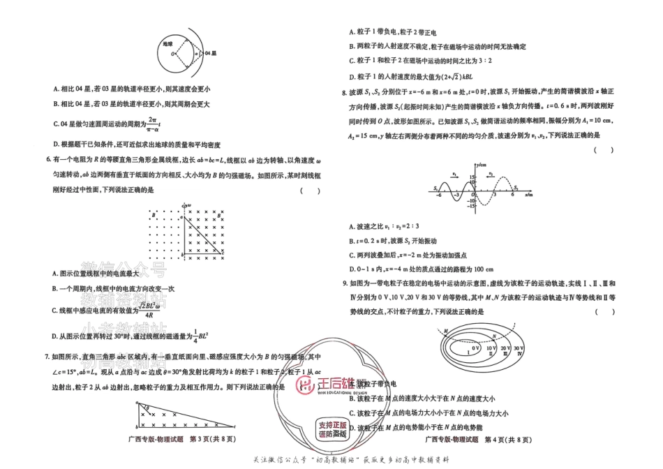 高考押题预测卷 2025广西专版 物理.pdf_第2页