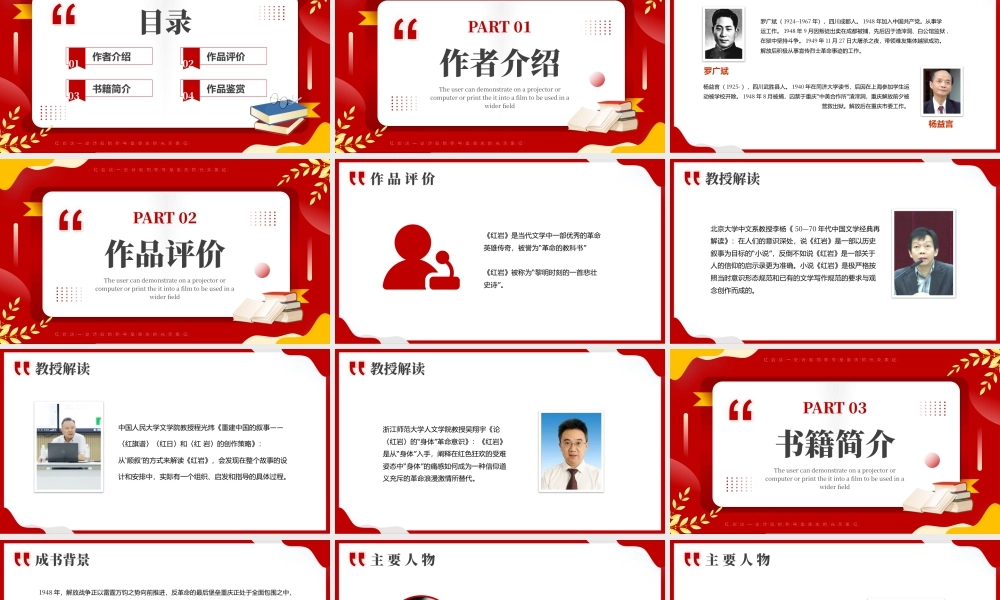 红岩读书分享会汇报.pptx