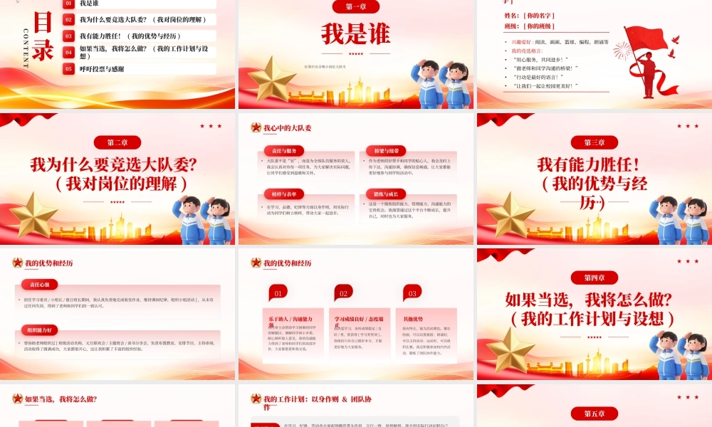 红色党政风大队委竞选介绍.pptx
