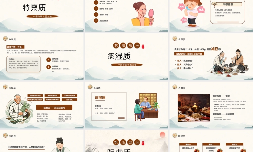 中国传统中医九种体质学习.pptx