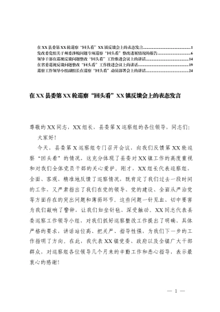党组关于州委涉粮问题专项巡察“回头看”整改进展+“回头看”工作推进会议上的讲话.docx