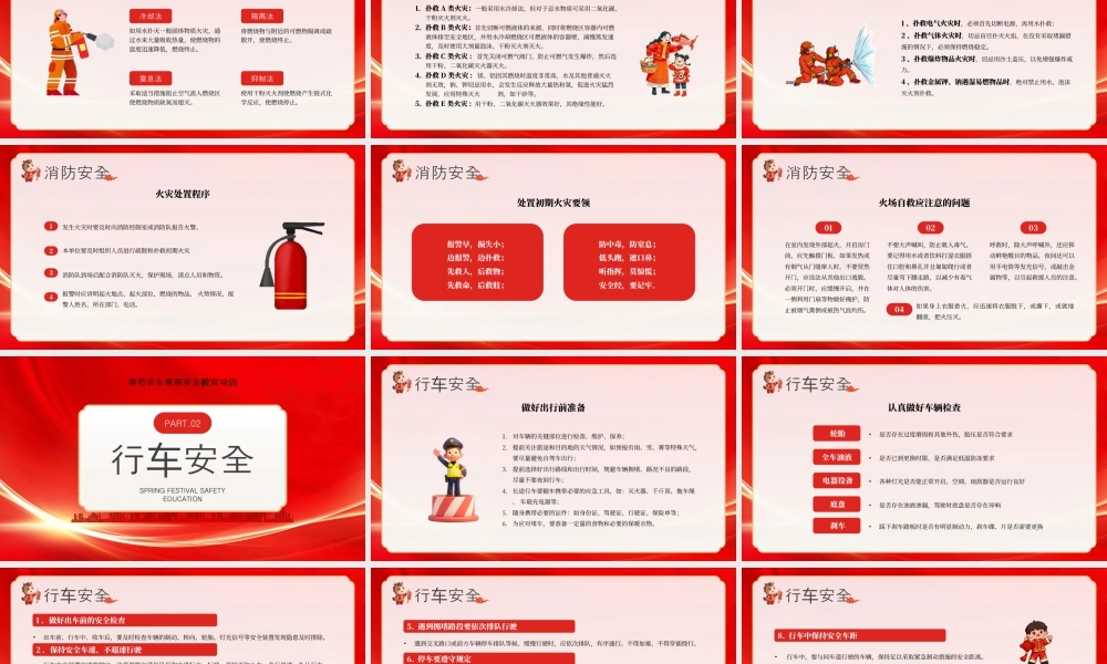 春节安全寒假安全教育培训节日安全那些事.pptx
