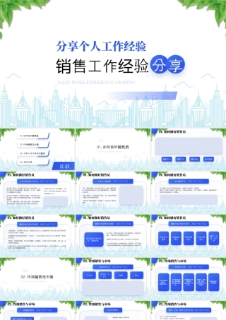 金牌销售分享个人工作经验销售工作经验分享.pptx