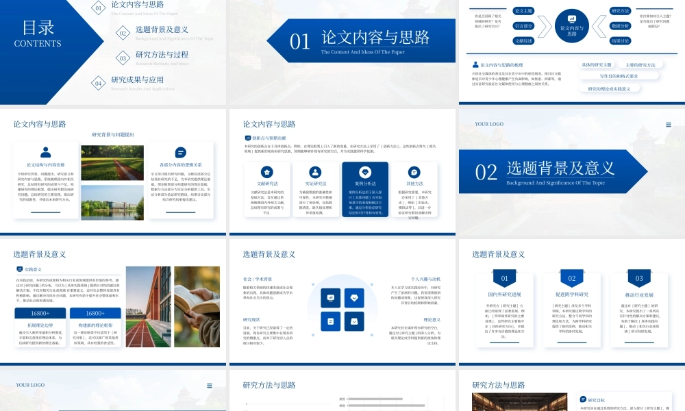 蓝色系管理学院毕业论文答辩.pptx