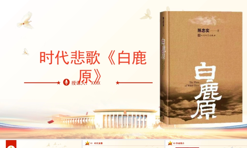 时代悲歌《白鹿原》读书会.pptx