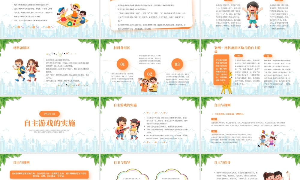 幼儿园教研活动幼儿园幼儿自主游戏指导策略.pptx