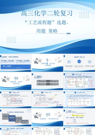 2026年高考化学二轮复习《工艺流程选题、用题策略》讲座.pptx