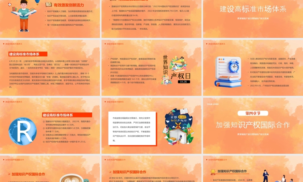 世界知识产权日暨知识产权宣传周有效激发创新活力.pptx