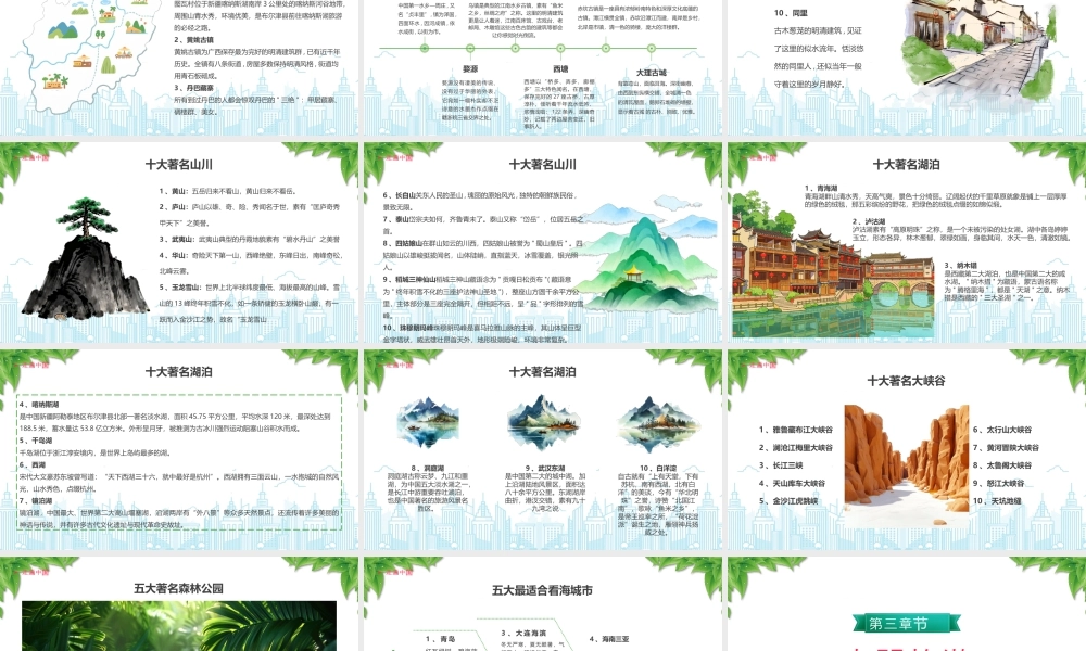 中国旅游日介绍文明旅游走遍中国.pptx