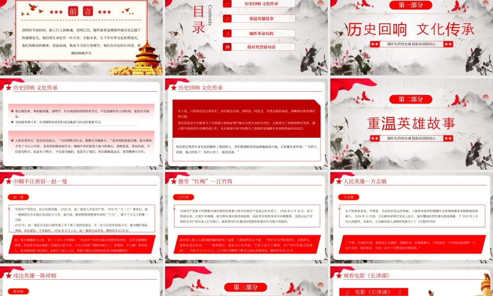 红色党政清明祭英烈.pptx