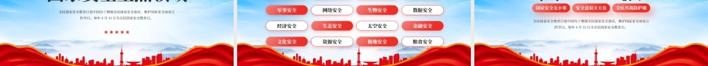 全民国家安全教育日统筹发展和安全护航十五五新征程.pptx