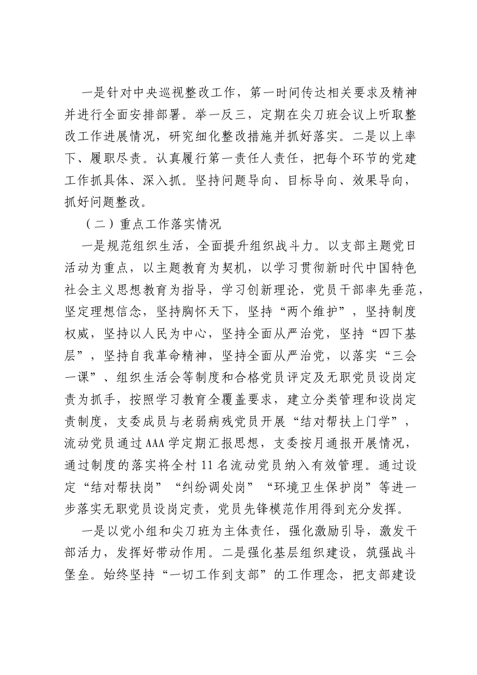 村2025年党务村务工作报告（3536字）.docx_第2页